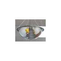 Zenith Safety 360-degrees Dome Mirror, Full Dome, Open Top, 31" Diameter-Diameter 31"