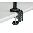 Fellowes Professional Dual Monitor Arm (8041701)-Each arm holds an LCD monitor up to 24 lb