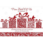From Both of Us, Gifts, 12 Pack-Printed on premium coated card stock