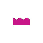 Trend T-91256 39' X 2.25" Scalloped Solid Terrific Trimmer, Hot Pink, 108 Pack (T-91256)-Bulletin board trimmers can be used to embellish classrooms of prekindergarten to grade 12 students