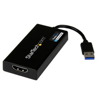 StarTech USB 3.0 to 4K HDMI External Multi Monitor Video Graphics Adapter, Displaylink Certified, Ultra Hd 4K-Enable 4K video output from your computer system to an HDMI television. The USB 3.0 to HDMI 4K adapter allows your system to output 4K video even if your system is not capable of outputting Ultra HD resolutions
