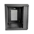 StarTech 9U Wall-Mount Server Rack Cabinet, 17" Deep-Maximize compatibility by switching the mounting rails between square cage nut holes or tapped 12-24 holes
