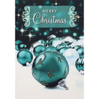 Mill Brook Studio "Merry Christmas" Ornaments Greeting Cards with Envelopes - 5-3/8" x 7-3/4" - 18 Pack-Greeting Cards