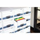 Bankers Box Stor/Drawer Steel Plus Letter-Size Storage Drawer-Steel support frame reinforces heavy-duty corrugate for added durability 