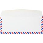 JAM Paper Airmail #10 Envelopes, 4 1/8 x 9.5, 500 Pack (A35532CH)-Envelope Size: 4.13" x 9.5"