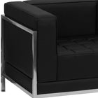 Flash Furniture HERCULES Imagination Black LeatherSoft Sofa & Chair Set-Add on pieces as your business grows