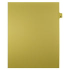 Mark Maker Legal Exhibit Index Tab Buff Single Tabs, 1/25th Cut, Letter Size, No Holes, Number 30, 25 Pack-Buff Single Tabs, 1/25th Cut