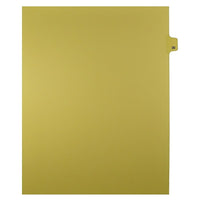 Mark Maker Legal Exhibit Index Tab Buff Single Tabs, 1/25th Cut, Letter Size, No Holes, Number 30, 25 Pack-Buff Single Tabs, 1/25th Cut
