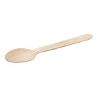 Eco-Packaging 6" Compostable Wooden Spoon - 1000 Pack-Made from 100 percent renewable resources (Birch Wood)