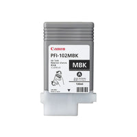 Canon PFI 102MBK Pigment Matte Black Ink Tank-Pigment Matte Black