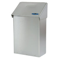 Frost Napkin Disposal Receptacles, 2 Pack-French/English napkin disposal label is embossed on lid