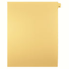 Mark Maker Legal Tabs - Letter Size - Buff - 1/25th cut - 25 tabs per package - 5 packages Pack - Number 76-Buff Single Tabs