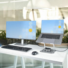StarTech Adjustable Height Laptop Desk Stand-Weight: 1.6 lbs