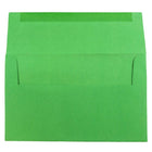 JAM Paper A10 Invitation Envelopes, 6 x 9.5, Brite Hue Green Recycled, 250 Pack (35633H)-Blank interior for personalized message