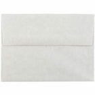 JAM Paper A6 Invitation Envelopes, 4.75 x 6.5, Parchment Pewter Grey Recycled, 250 Pack (35170H)-Pewter parchment recycled envelope