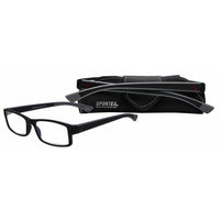 Sportex +1.50 Strength Performance Reading Glasses - Full Soft Touch-Full Plastic Frame