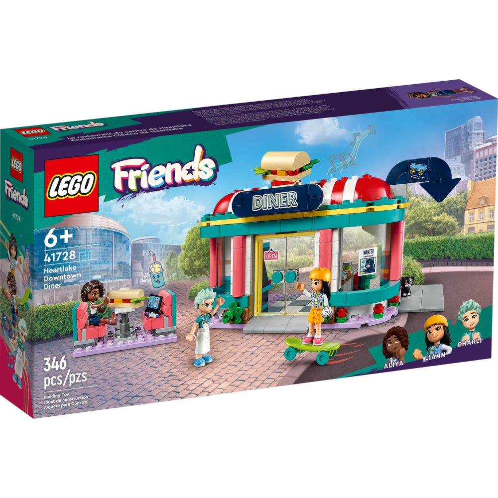 LEGO Friends Heartlake Downtown Diner 346 Pieces