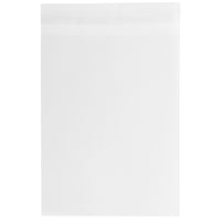 JAM Paper Cello Sleeves with Self Adhesive Closure, 10 x 13, Clear, 100 Pack (10X13CELLO)-Clear