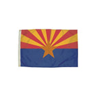 Flagzone Arizona Flag with Heading And Grommets, 3' x 5' (FZ-2022051)-Arizona flag with distinctive design