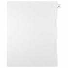 Mark Maker Legal Exhibit Index Tab White Single Tabs, 1/15th Cut, Letter Size, No Holes, Number 121, 25 Pack-White Single Tabs, 1/15th Cut