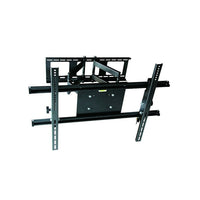 TygerClaw Tilt and Swivel Flat-Panel TV Wall Mount, 36" - 70", (LCD4393BLK)-Large size tilt and swivel wall mount