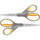 Westcott 8" Titanium Bonded Pointed Scissors, 2 pack-Titanium Bonded blades are 3 time harder than untreated stainless steel, stays sharper longer!