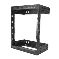 StarTech 12U Wall-Mount Server Rack, 12" x 20" (RK12WALLOA)-Accommodate larger devices with adjustable frame