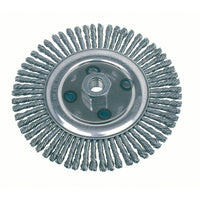 Knot Wire Wheel Brushes, Stringer Bead, 2 Pack-STAINLESS