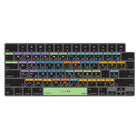 JCPal VerSkin Avid Media Composer Shortcuts Keyboard Protector for MacBook Pro 14"/16"(2021/2023),MacBook Air 13"/15"(2022/2023/2024)-Form fitting and ultra thin (0.3mm) skin protects keyboard from liquids, dust and debris