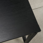 Sauder Foundry Road 42" W Desk Return - Carbon Oak (1 Box)-Melamine top surface is heat, stain, and scratch-resistant.