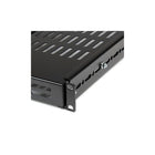 StarTech 1U Adjustable Mounting Depth Vented Rack Mount Shelf, 175lbs / 80kg-Rugged steel construction for durability in harsh environments