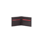 Champs Black Label Leather RFID Bi-fold Wallet, Brown-6 credit card slots