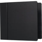 Staples Heavy-Duty Binder with D-Rings - 5" - Black-Gap Free ring design prevents gapping and misalignment of rings