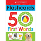 Scholastic Early Learners Flashcards, 50 First Words-Set contains 26 flashcards, and comes in a sturdy box for easy storage.