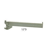Azar Displays Faceout Bracket (300960)-Satin nickel