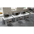 CB Office Workex Mesh Office Chair With Polished Aluminun Base - White-Seat Height: 17.13" - 20.08"