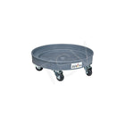 Zenith Safety Leak Containment Drum Dollies, 24.25" Dia. x 7.625" H, 1.5 Us Gal. Spill Cap.-Dimensions 24.25" dia. X 7.625" H