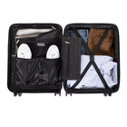 Air Canada Milan 20" Hardside Carry On Spinner Luggage - Black-Carry-On Approved