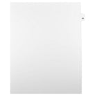 Mark Maker Legal Exhibit Index Tab White Single Tabs, 1/25th Cut, Letter Size, No Holes, Number 29, 25 Pack-White Single Tabs, 1/25th Cut