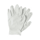 Wasip Latex Disposable Gloves - White - Large-Gloves conform to the natural shape of the hand