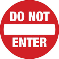 Mark Maker Floor Decal 12" Diameter Circle - Do Not Enter-Floor Decal