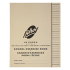 Hilroy School Exercise Book - 1 Red Line & 2 Blue Lines - 40 Pages - 25 Pack-20 sheets: 7-1/8" x 9-1/8"