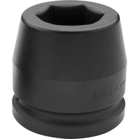Gray Tools 3-3/16" X 1-1/2" Drive, 6 Point Standard Length, Impact Socket-Size: 3 3/16"