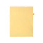 Mark Maker Legal Exhibit Index Tab Buff Single Tabs, 1/26h Cut, Letter Size, No Holes, Letter F, 25 Pack-Buff Single Tabs, 1/26th Cut