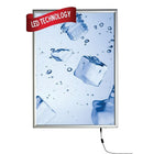 J&J (LLEDSE2228S) LED Back Lit Snap Frame, 22x28-Back lit snap frame poster holder