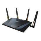 ASUS RT-AX88U PRO AX6000 Dual Band WiFi 6 Performance Router-High-performance 2.0 GHz quad-core 64-bit CPU takes computational capabilities to the next level