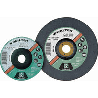 Walter Surface Technologies Depressed Centre Grinding Wheels - Aluminium Type 27 - 12 Pack (VV126)-Arbor Size 7/8"