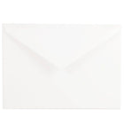 JAM Paper A7 Invitation Envelopes, 5.25 x 7.25, Strathmore Bright White Laid, 250 Pack (1921397H)-Bright white laid v-flap Strathmore envelope