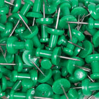 JAM Paper Push Pins, Green Pushpins, 2 Packs of 100, 200 Total (2242954a)-5