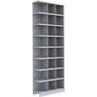 Metalware RK446 Boltless Shelving Unit, 9-Shelves, 36" x 24" x 100", Light Grey-Adjustable shelving system that provides high strength, yet economical storage capacity for your needs